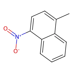 1-Methyl-4-nitronaphthalene structure