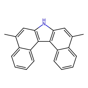 Compound C22H17N structure