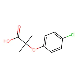 clofibric acid structure