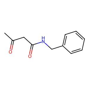 N-Benzylacetoacetamide structure