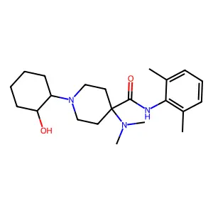 Transcainide structure