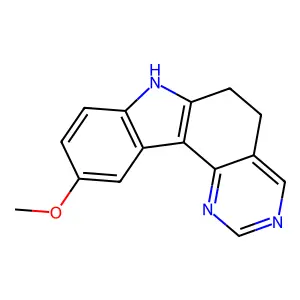 10-methoxy-6,7-dihydro-5H-pyrimido[5,4-c]carbazole structure