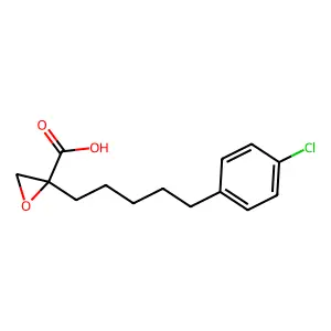 Clomoxir structure