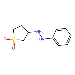 1-(1,1-dioxothiolan-3-yl)-2-phenylhydrazine structure