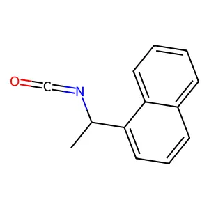 1-(1-isocyanatoethyl)naphthalene structure