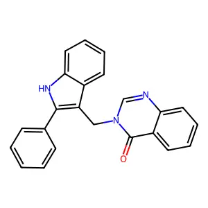 Compound C23H17N3O structure