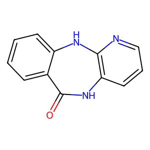 5,11-dihydropyrido[2,3-b][1,4]benzodiazepin-6-one structure