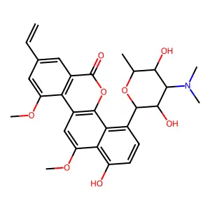 Desacetylravidomycin structure