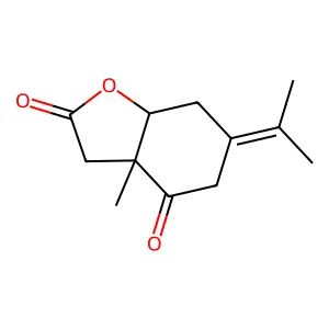 Compound C12H16O3 structure