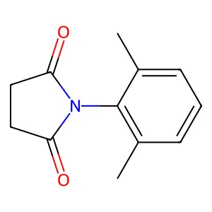 1-(2,6-dimethylphenyl)pyrrolidine-2,5-dione structure