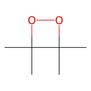 1,2-Dioxetane, 3,3,4,4-tetra(methyl-d3)- structure