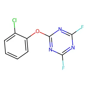 Compound C9H4ClF2N3O structure
