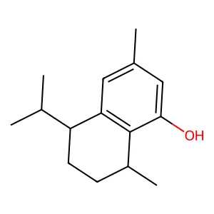 (+)-8-Hydroxycalamenene structure