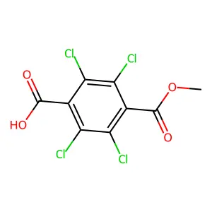Chlorthal-monomethyl structure