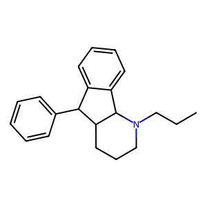 Compound C21H25N structure