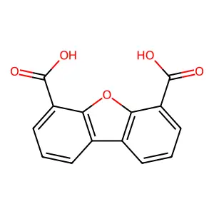 dibenzofuran-4,6-dicarboxylic acid structure