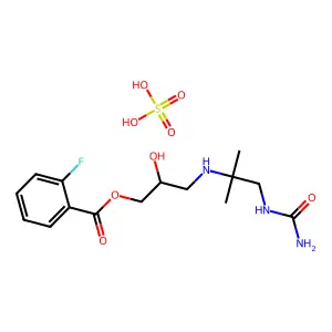 FLESTOLOL SULFATE structure