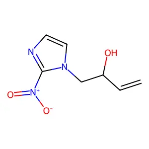 1-(2-nitroimidazol-1-yl)but-3-en-2-ol structure