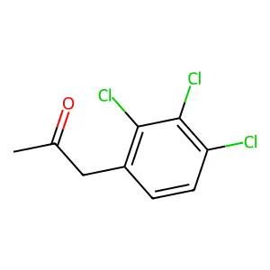 1-(2,3,4-trichlorophenyl)propan-2-one structure