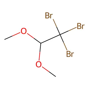 1,1,1-tribromo-2,2-dimethoxyethane structure