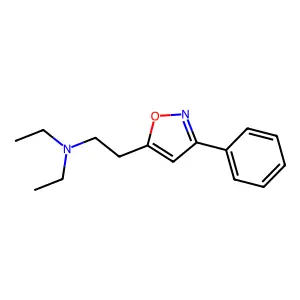 N,N-Diethyl-3-phenyl-5-isoxazoleethanamine structure