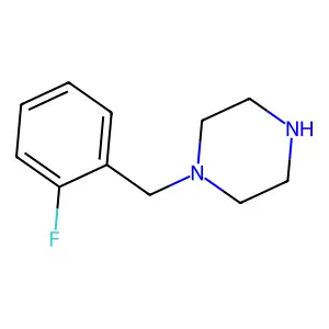 1-(2-Fluorobenzyl)piperazine structure
