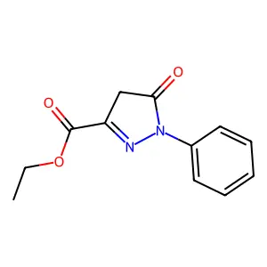 ethyl 5-oxo-1-phenyl-4H-pyrazole-3-carboxylate structure