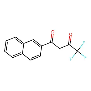1,3-Butanedione, 4,4,4-trifluoro-1-(2-naphthalenyl)- structure