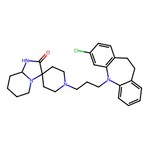 Mosapramine structure