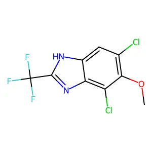 Compound C9H5Cl2F3N2O structure