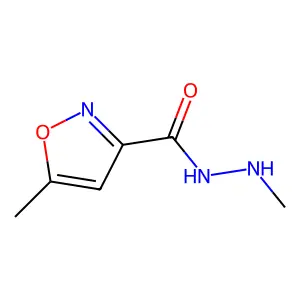 N',5-dimethyl-1,2-oxazole-3-carbohydrazide structure