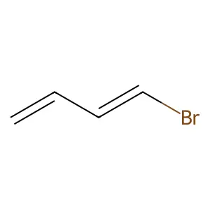 1,3-Butadiene, 1-bromo-, (1E)- structure