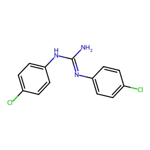 1,3-bis(4-chlorophenyl)guanidine structure