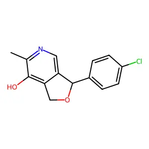 Cicletanine structure