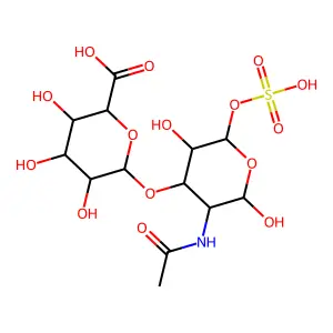 Chondroitin sulfate structure