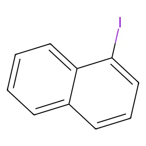 Compound C10H7I structure