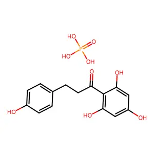 Compound C15H17O9P structure
