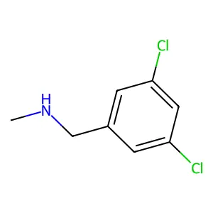1-(3,5-dichlorophenyl)-N-methylmethanamine structure