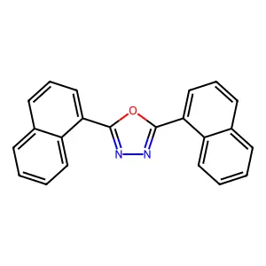 Compound C22H14N2O structure