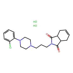 Compound C21H28Cl3N3O2 structure