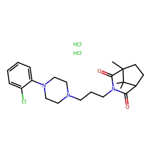 Compound C23H34Cl3N3O2 structure