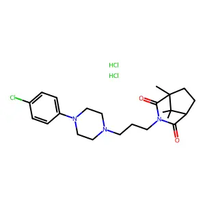Compound C23H34Cl3N3O2 structure
