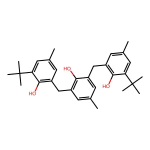 Phenol, 2,6-bis[[3-(1,1-dimethylethyl)-2-hydroxy-5-methylphenyl]methyl]-4-methyl- structure
