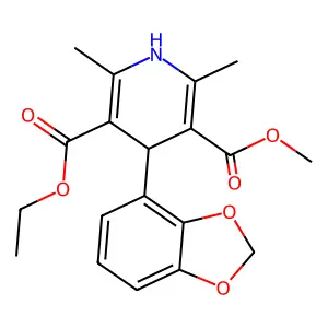 Compound C19H21NO6 structure