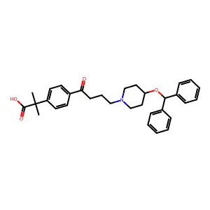 Carebastine structure