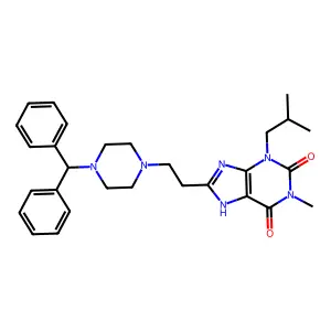 Laprafylline structure