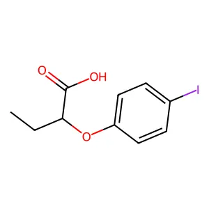 Compound C10H11IO3 structure