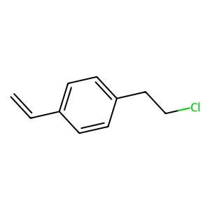 1-(2-chloroethyl)-4-ethenylbenzene structure