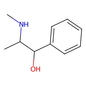 Pseudoephedrine structure