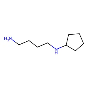 N-CYCLOPENTYL-1,4-BUTANEDIAMINE structure